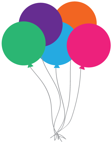party balloons clipart - photo #46