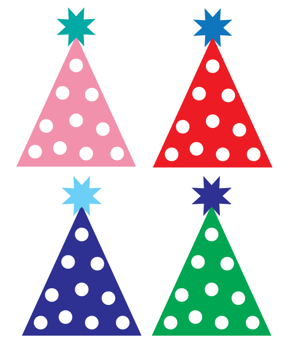 new years party hat clipart - photo #46