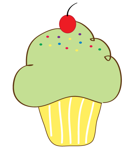 clipart of cupcakes - photo #41