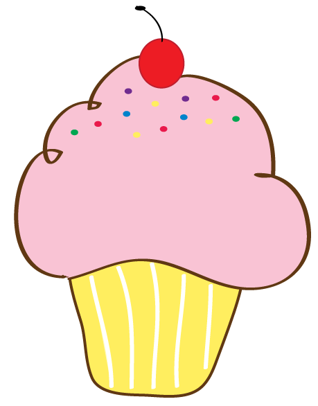 Free Cupcake Clipart Pictures and FREE printable cupcake wrappers