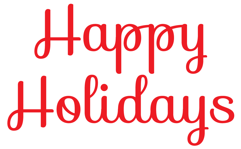 clip art happy holidays ribbon - photo #41
