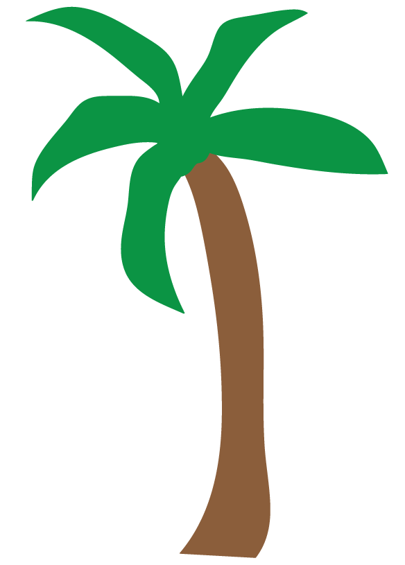 clipart palm tree beach - photo #3