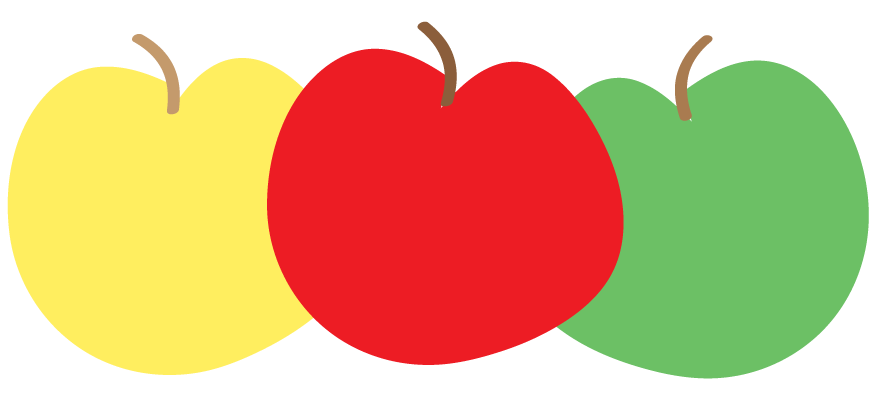 clipart yellow apple - photo #45