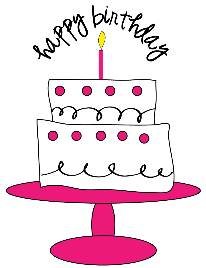 free clip art of a birthday cake - photo #42