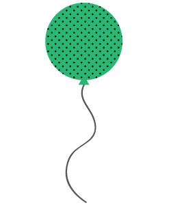 birthday balloons clipart