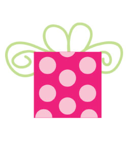 birthday present clipart