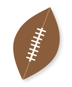 free football clipart