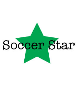 soccer player clipart