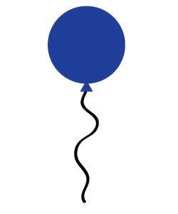 birthday balloons clipart