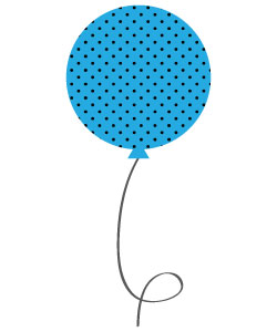 birthday balloons clipart