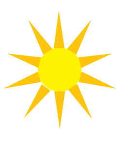 sunshine clipart