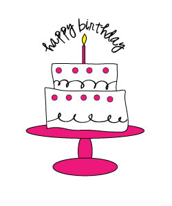 birthday cake clipart