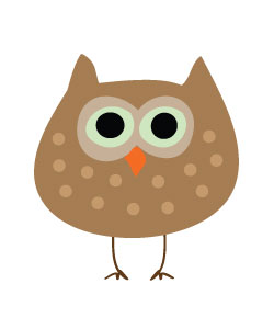 Autumn Owl Clipart